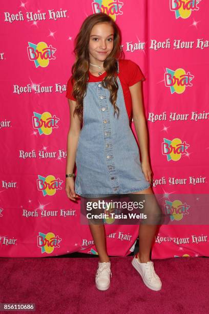 Jayden Bartels at Rock Your Hair Presents: Rock Back to School concert and party on September 30, 2017 in Los Angeles, California.