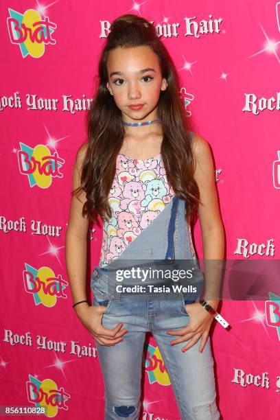 Ruby Jay at Rock Your Hair Presents: Rock Back to School concert and party on September 30, 2017 in Los Angeles, California.