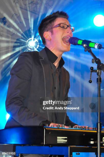 Gary Go performs at Bush Hall on March 25, 2009 in London.