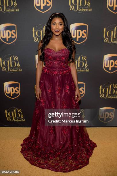 Amiyah Scott attends The 6th Annual Gentlemen's Ball at Atlanta Marriott Marquis on September 30, 2017 in Atlanta, Georgia.