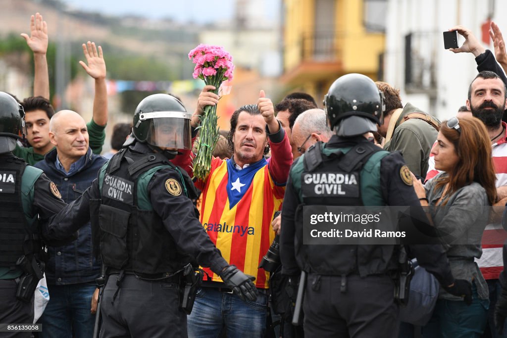 Independence Referendum Takes Place In Catalonia