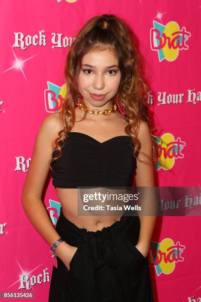 Lulu Lambros at Rock Your Hair Presents: Rock Back to School Concert & Party on September 30, 2017 in Los Angeles, California.