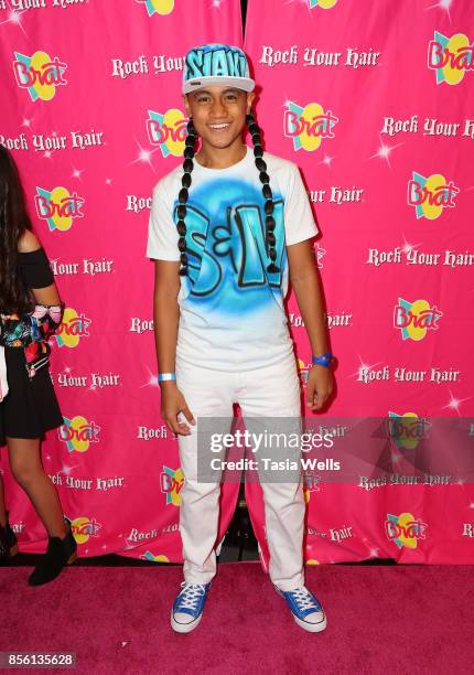 Sii at Rock Your Hair Presents: Rock Back to School Concert & Party on September 30, 2017 in Los Angeles, California.