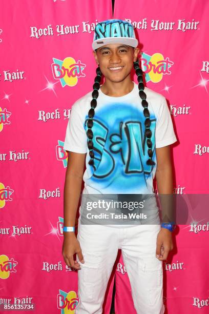 Sii at Rock Your Hair Presents: Rock Back to School Concert & Party on September 30, 2017 in Los Angeles, California.