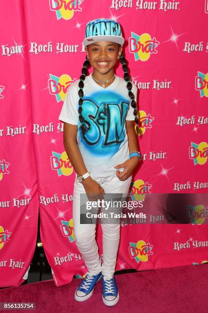 Nancy Fifita at Rock Your Hair Presents: Rock Back to School Concert & Party on September 30, 2017 in Los Angeles, California.