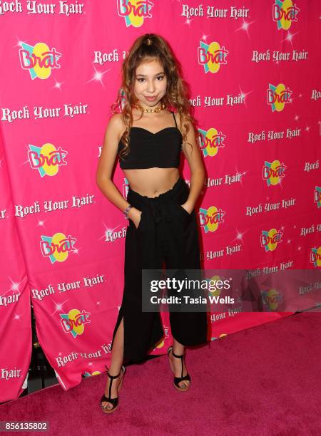 Lulu Lambros at Rock Your Hair Presents: Rock Back to School Concert & Party on September 30, 2017 in Los Angeles, California.