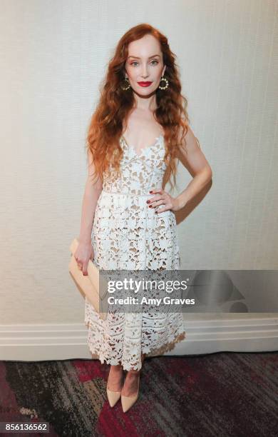 Lotte Verbeek attends The 6th Annual Saving Innocence Gala at the Loews Hollywood Hotel on September 30, 2017 in Hollywood, California.