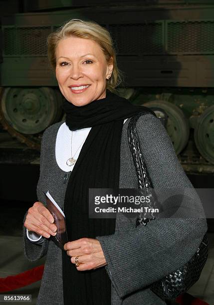 Leslie Easterbrook arrives to the Los Angeles premiere of "American Identity" held at the Samuel Goldwyn Theater - Academy of Motion Picture Arts &...