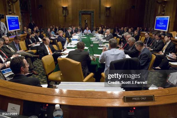 March 26: The Senate Budget Committee meets to markup the fiscal 2010 budget resolution.