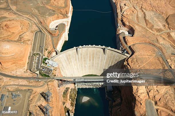 glen canyon dam in arizona - グレンキャニオンダム ストックフォトと画像