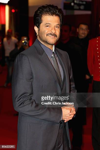 Slumdog Millionaire actor Anil Kapoor poses during the inauguration of the new Cartier Boutique at Dubai Mall on March 26, 2009 in Dubai, United Arab...