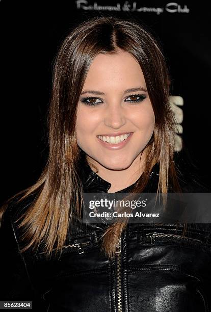 Actress Ana Fernandez attends the "Mentiras y Gordas" party at the Shoko Club on March 26, 2009 in Madrid.