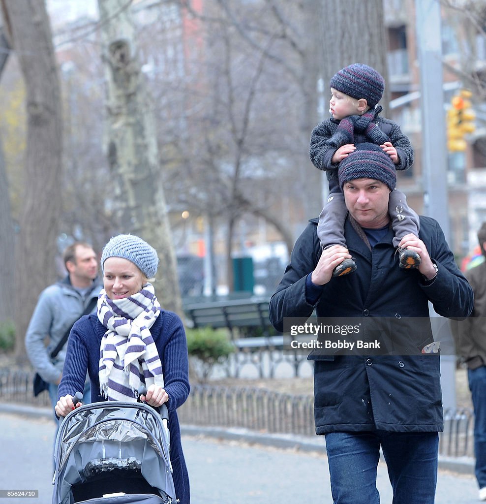 Celebrity Sightings In New York - March 19, 2009