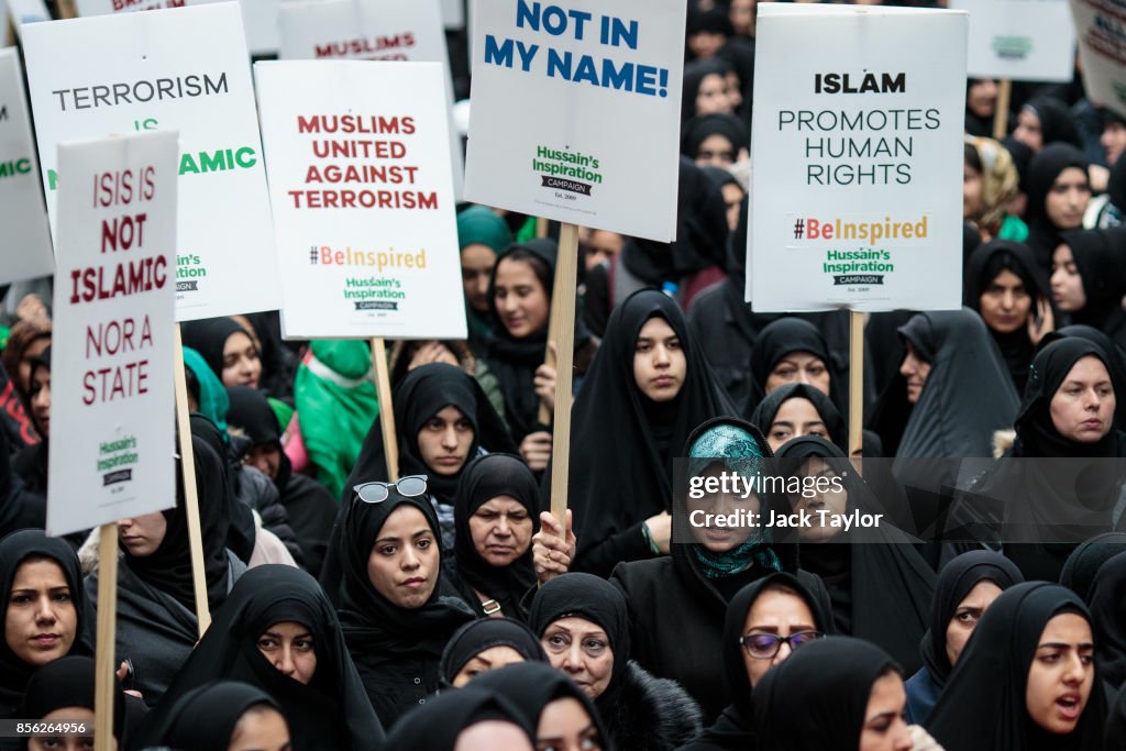 Anti-Isis Protest Takes Place In London