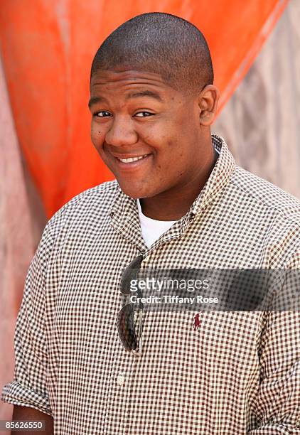 Actor Kyle Massey attends Melanie Segal's Kids' Choice Awards Lounge Presented By Stouffer's Day 2 at The Magic Castle on March 26, 2009 in Los...