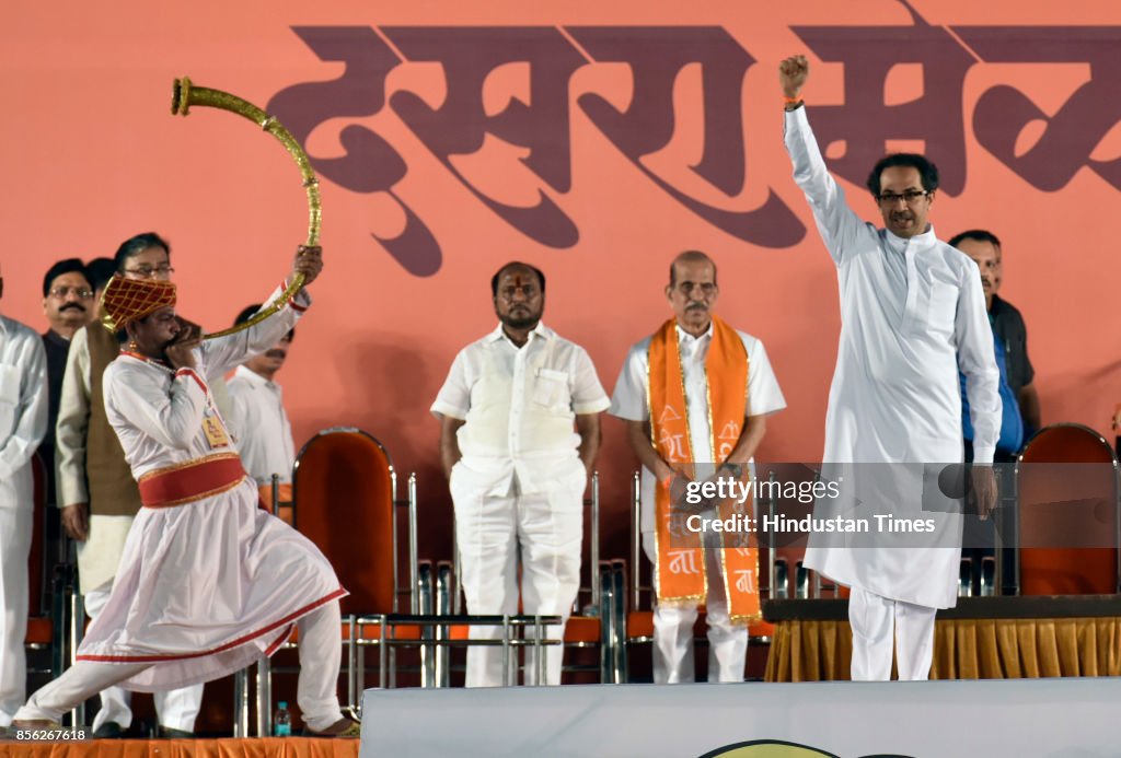 Shiv Sena Chief Uddhav Thackeray Addresses Party's Annual Dussehra Rally