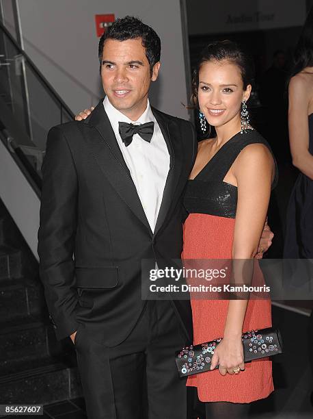 Cash Warren and Jessica Alba attend the 2009 American Museum of Natural History's Museum dance at the American Museum of Natural History on March 26,...