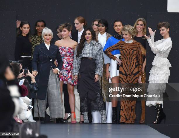 Bianca Balti, Liya Kebede, Helen Mirren, Thylane Blondeau, Cheryl Cole, Neelam Gill, Irina Shayk, Jane Fonda, Doutzen Kroes and Barbara Palvin are...