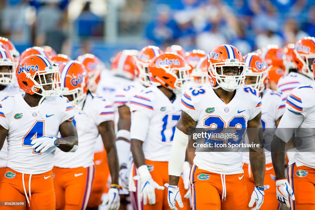 COLLEGE FOOTBALL: SEP 23 Florida at Kentucky