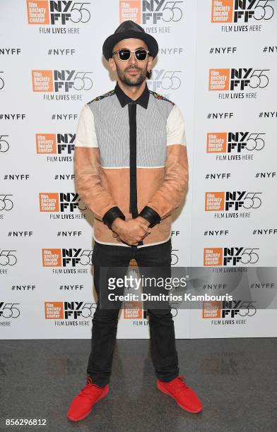 Attends The 55th New York Film Festival -"Faces Place" at Alice Tully Hall on October 1, 2017 in New York City.