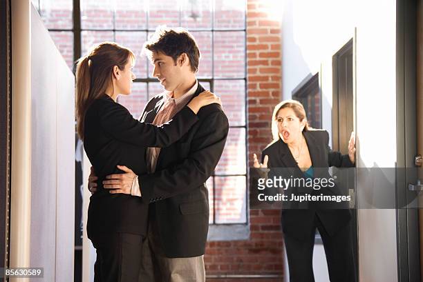 workplace romance - work romance stock pictures, royalty-free photos & images