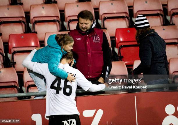 Arvid Brorsson of Orebro SK during the Allsvenskan match between Orebro SK and Kalmar FF at Behrn Arena on October 1, 2017 in Orebro, Sweden.