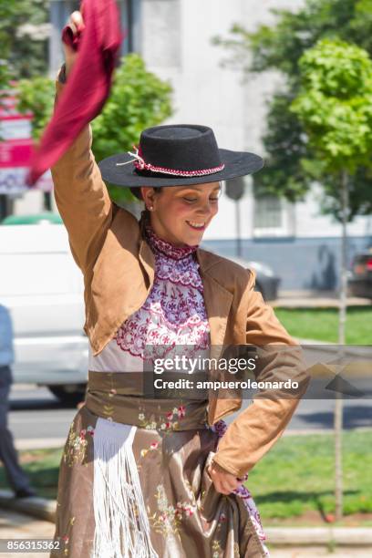 celebrations of chile's independence day - chilean ethnicity stock pictures, royalty-free photos & images