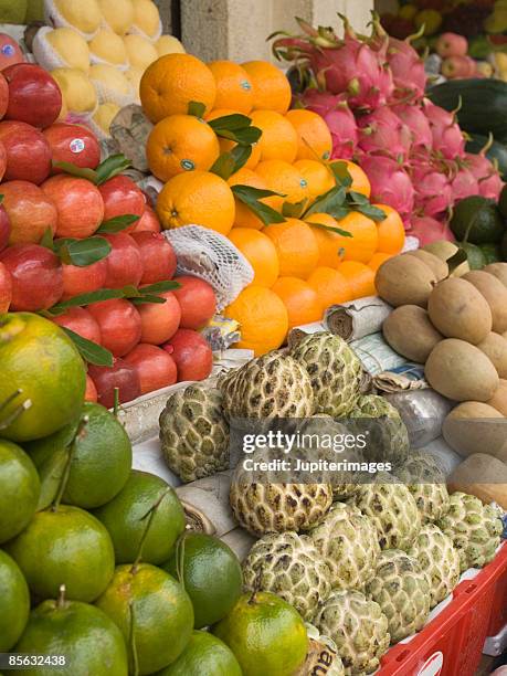 assortment of vietnamese fruits - longan stock pictures, royalty-free photos & images