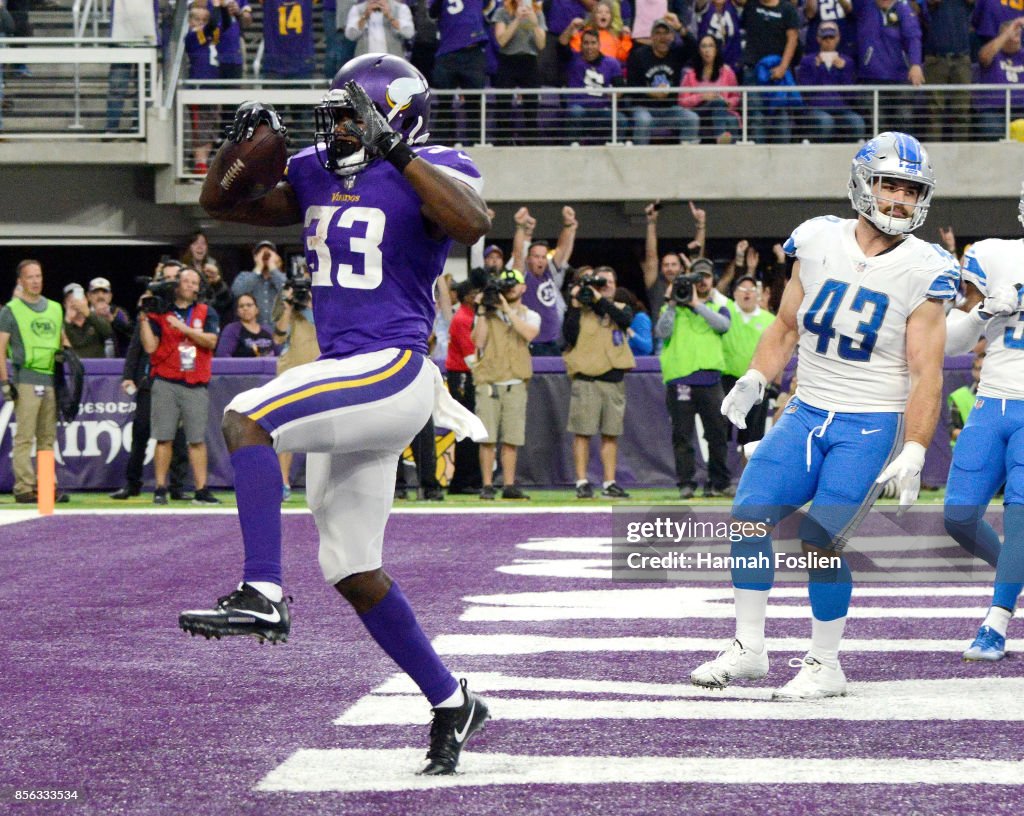 Detroit Lions v Minnesota Vikings