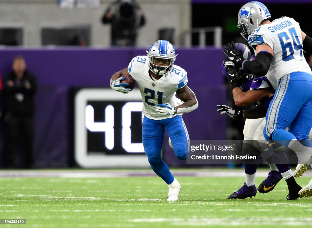 Detroit Lions v Minnesota Vikings