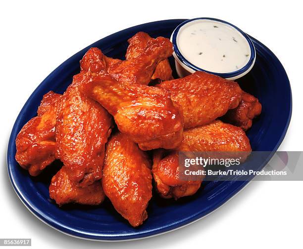 buffalo wings - asa de frango imagens e fotografias de stock