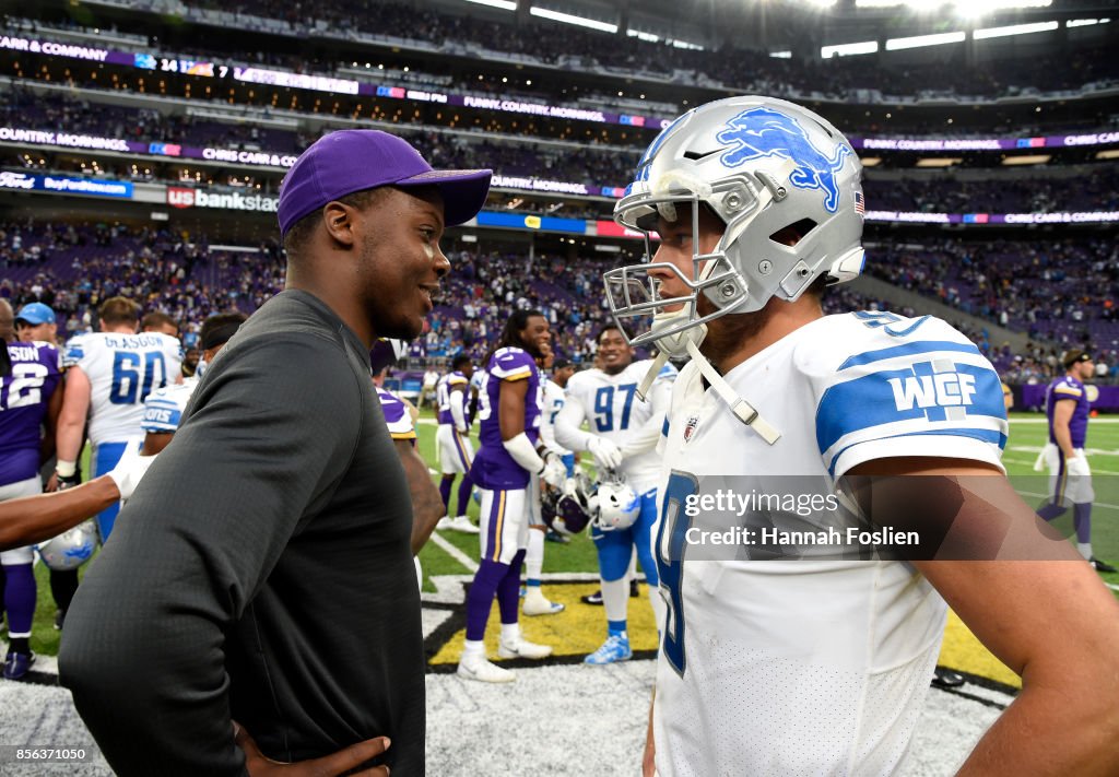 Detroit Lions v Minnesota Vikings