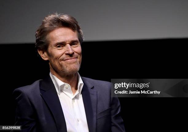 Willem Dafoe attends 55th New York Film Festival - "The Florida Project" at Alice Tully Hall on October 1, 2017 in New York City.