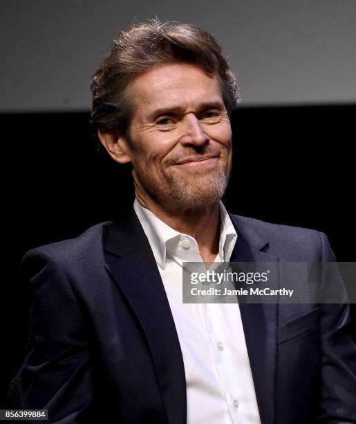 Willem Dafoe attends 55th New York Film Festival - "The Florida Project" at Alice Tully Hall on October 1, 2017 in New York City.