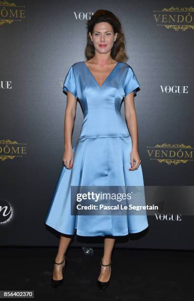 Sara Battaglia attends the Irving Penn Exhibition Private Viewing Hosted by Vogue as part of the Paris Fashion Week Womenswear Spring/Summer 2018 on...