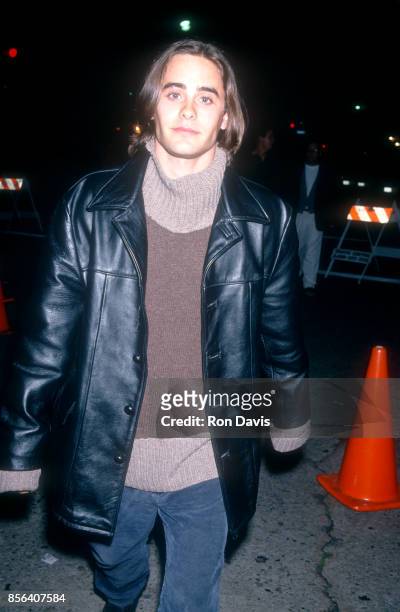 Actor Jared Leto poses for a portrait as he attends the 'Interview with the Vampire: The Vampire Chronicles' Westwood Premiere on November 9, 1994 at...