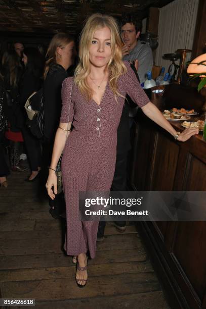 A Grand Classics screening of Saturday Night Fever hosted by Sienna Miller, in association with THE OUTNET, at The Electric Cinema on October 1, 2017...