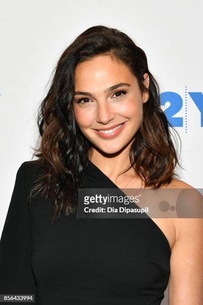 Gal Gadot attends Gal Gadot and Meher Tatna in Conversation with Carla Sosenko at 92nd Street Y on October 1, 2017 in New York City.