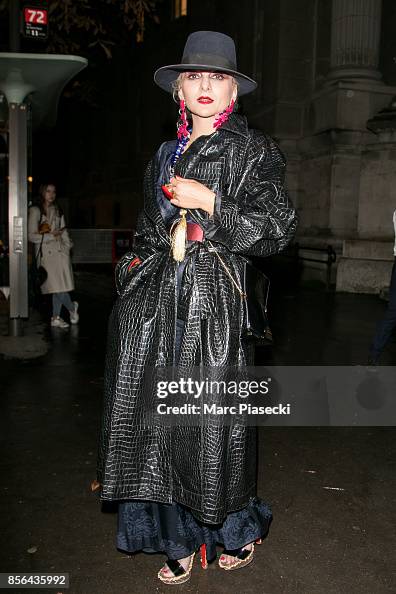 Catherine Baba attends Vogue Party as part of the Paris Fashion Week ...