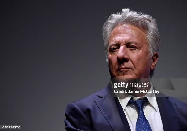 Dustin Hoffman attends the 55th New York Film Festival - "Meyerowitz Stories" at Alice Tully Hall on October 1, 2017 in New York City.