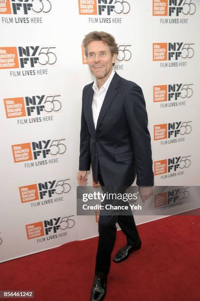 Willem Dafoe attends "The Florida Project" screening during the 55th New York Film Festival at Alice Tully Hall on October 1, 2017 in New York City.