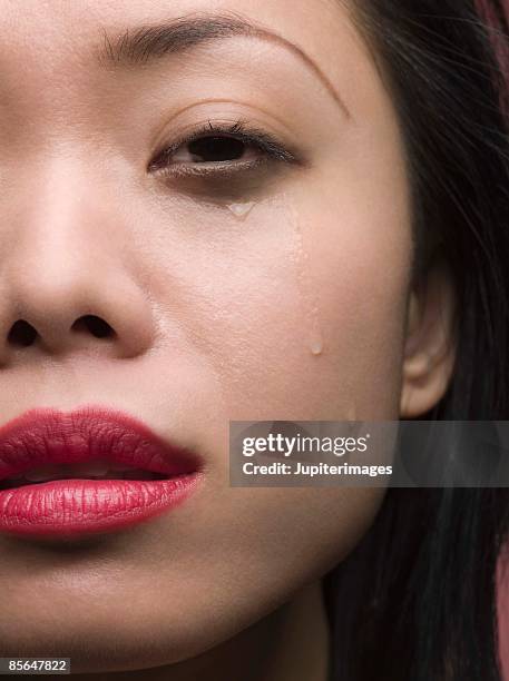 Crying Labile 591 Asian Woman Crying Tears Stock Photos, High-Res Pictures, and ...