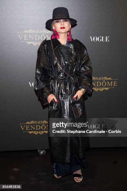 Catherine Baba attends Vogue Party as part of the Paris Fashion Week Womenswear Spring/Summer 2018 at on October 1, 2017 in Paris, France.