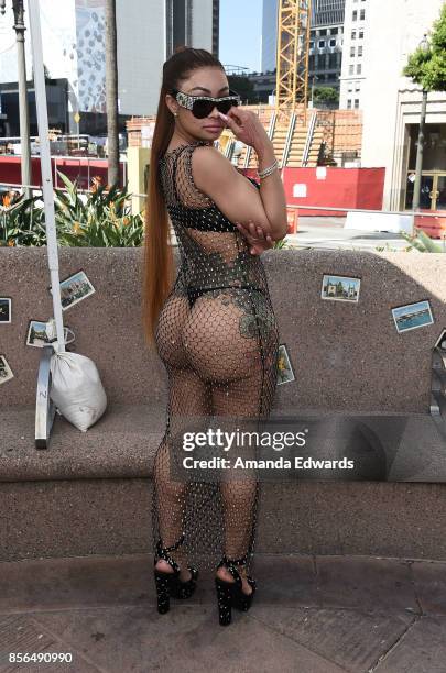 Model Blac Chyna attends the 3rd Annual Amber Rose SlutWalk on October 1, 2017 in Los Angeles, California.