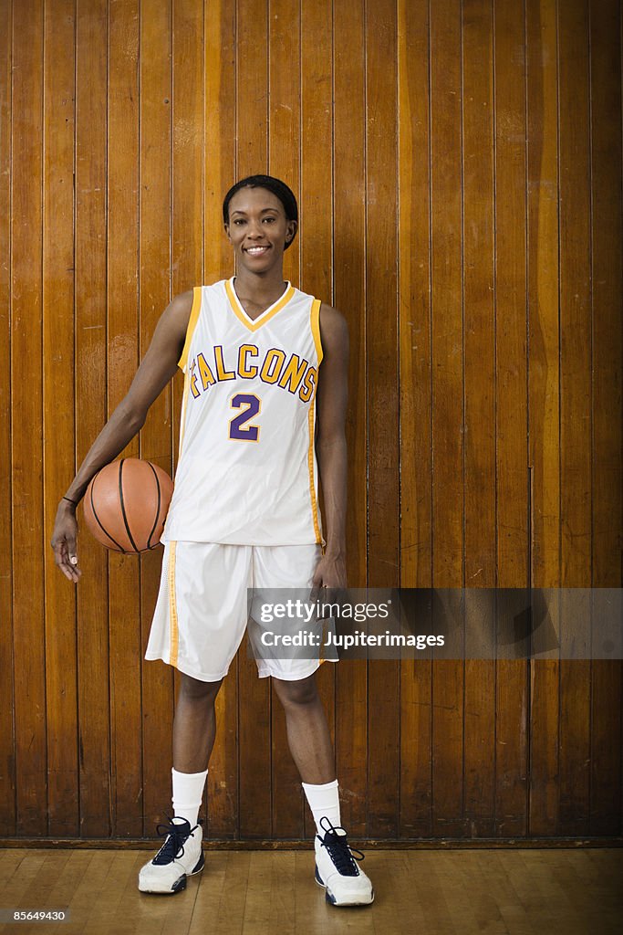Woman basketball player