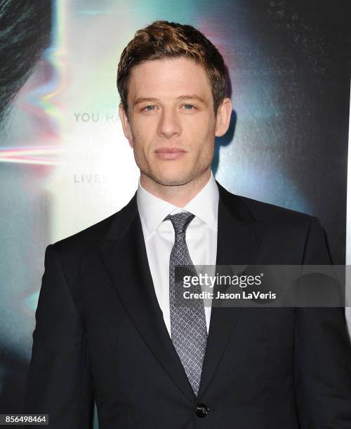 Actor James Norton attends the premiere of "Flatliners" at The Theatre at Ace Hotel on September 27, 2017 in Los Angeles, California.