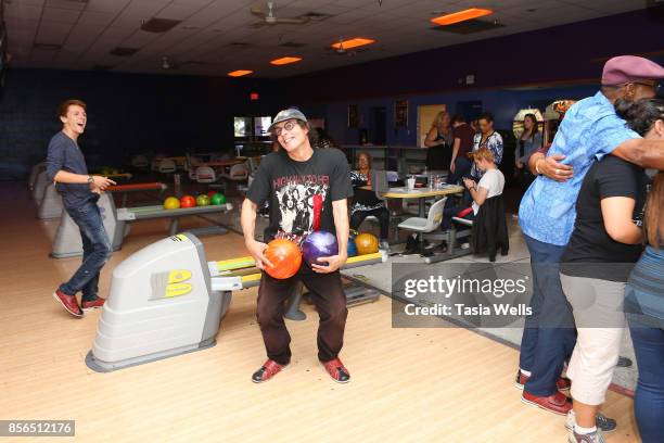 Dave Shelton at Southern California's Foothill AIDS Project Balls O' Fire Celebrity Bowling Tournament at Brunswick Zone Deer Creek Lanes on October...