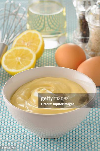 homemade mayonnaise - マヨネーズ ストックフォトと画像
