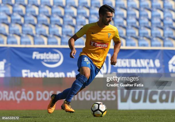Estoril Praia midfielder Pedro Rodrigues from Portugal in action during the Primeira Liga match between GD Estoril Praia and GD Chaves at Estadio...