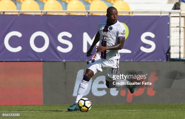 Chaves forward Willian Oliveira from Brazil in action during the Primeira Liga match between GD Estoril Praia and GD Chaves at Estadio Antonio...